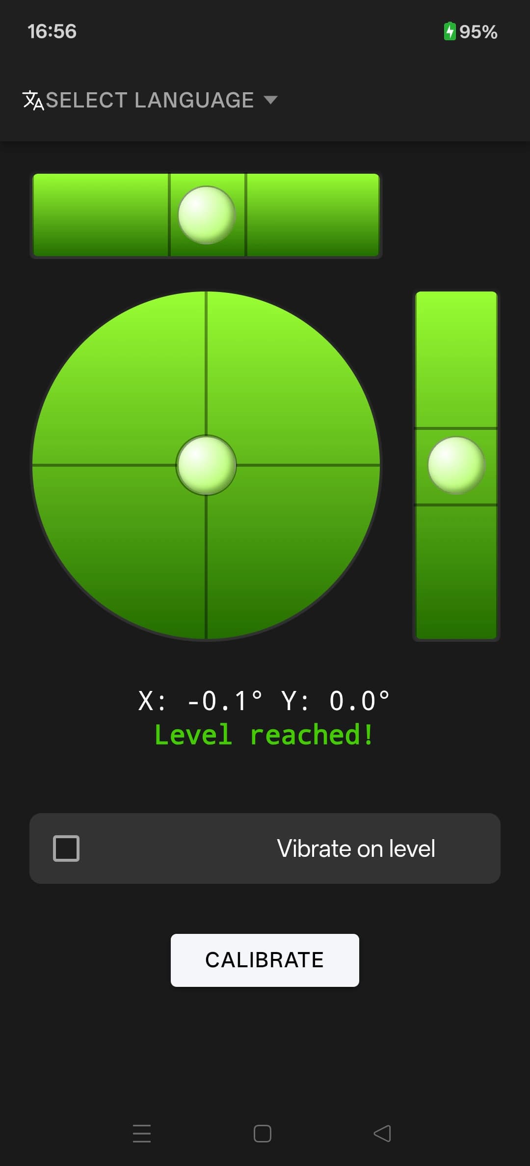Bubble Level screenshot